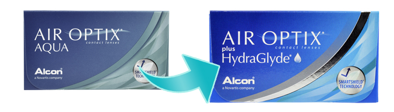 air optix discontinued try air optix with hydraglyde