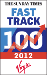 Lenstore Ranked 10th in Virgin Fast Track 100 for 2012