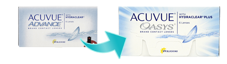acuvue advance discontinued try acuvue oasys