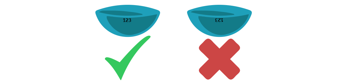 Check laser markings