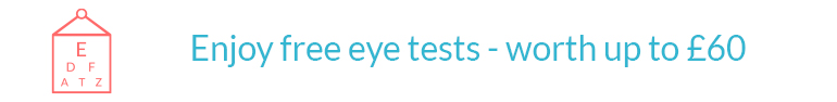 Enjoy free eye tests 