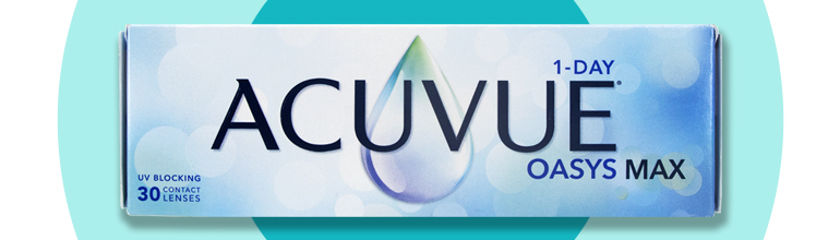 Acuvue oasys max 1-day packshot