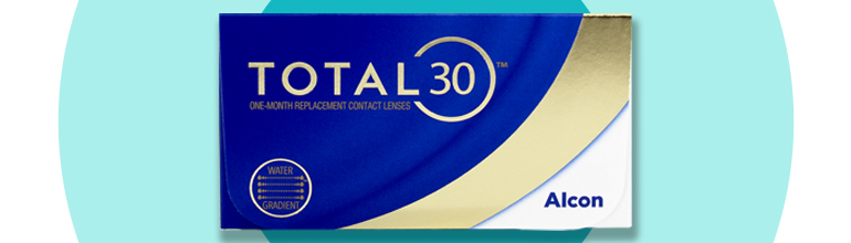 Total30 lens packshot for dry eyes
