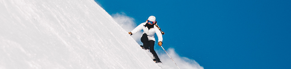 Person skiing