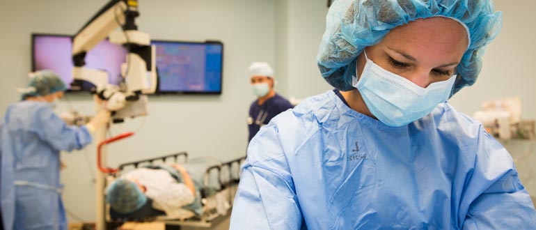 Laser eye surgery