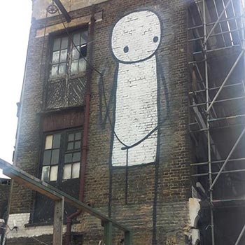 Graffiti on wall