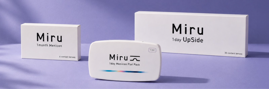 Miru contact lenses