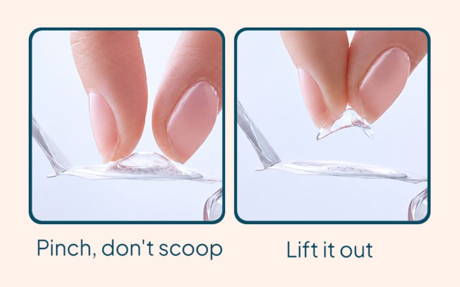 Miru contact lenses, easy to use