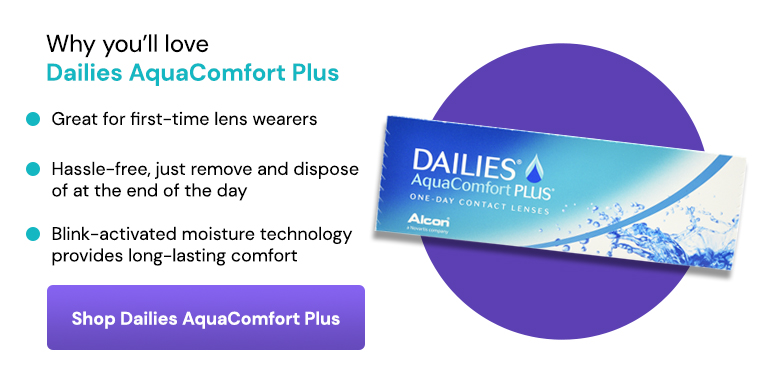 Dailies AquaComfort Plus Banner