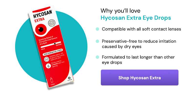 Hycosan Extra Eye Drops Banner