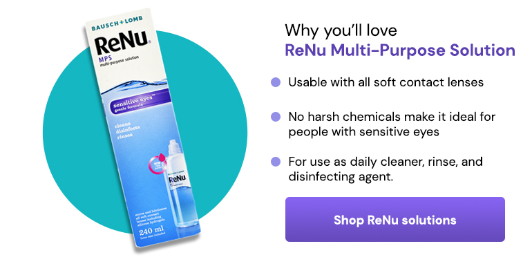 ReNu Multi-Purpose Solution Banner