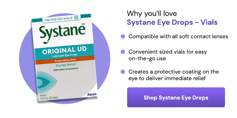 Systane Eye Drops Vials Banner