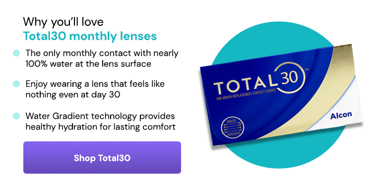 Total30 Monthly Lenses Banner