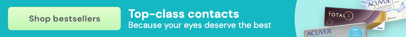 Bestselling contact lenses banner