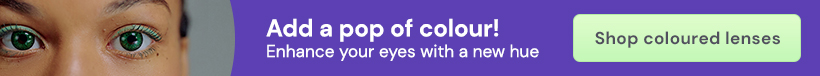 Colour Contact Lenses banner