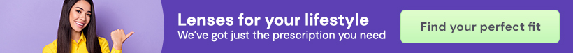 Prescription Contact lenses banner
