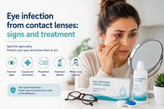 eye infection and contact lenses