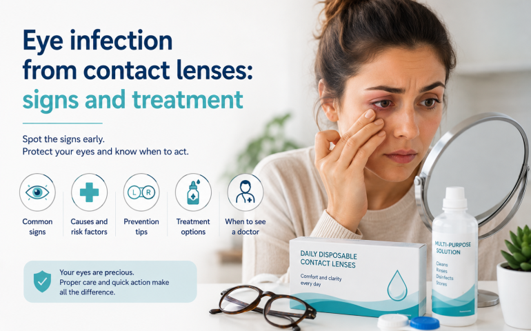 eye infection and contact lenses