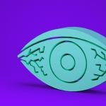 eye pain icon irritated eye issue