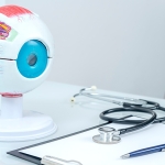 eye anatomy desk model health