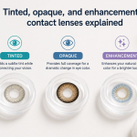tinted contact lenses