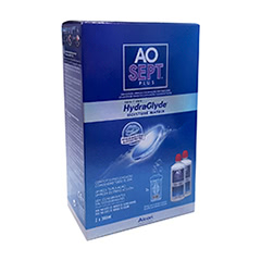 AOSept Plus with HydraGlyde Twin Pack