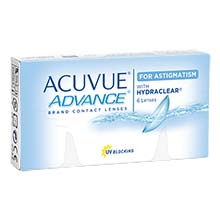ACUVUE ADVANCE for Astigmatism (6 lenses)