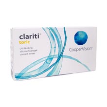 clariti monthly toric (3 lenses)