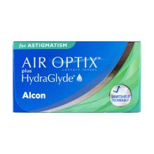 air optix plus hydraglyde for astigmatism