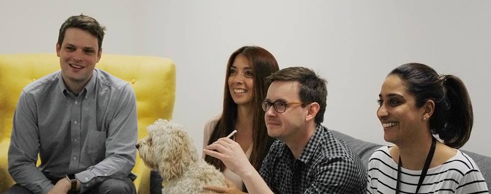 Workers in the office
